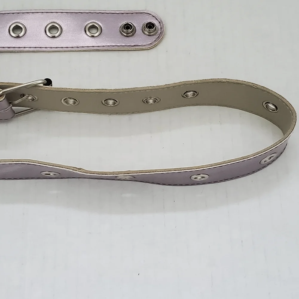 Lavender Shimmer Bracelet and Matching Belt
